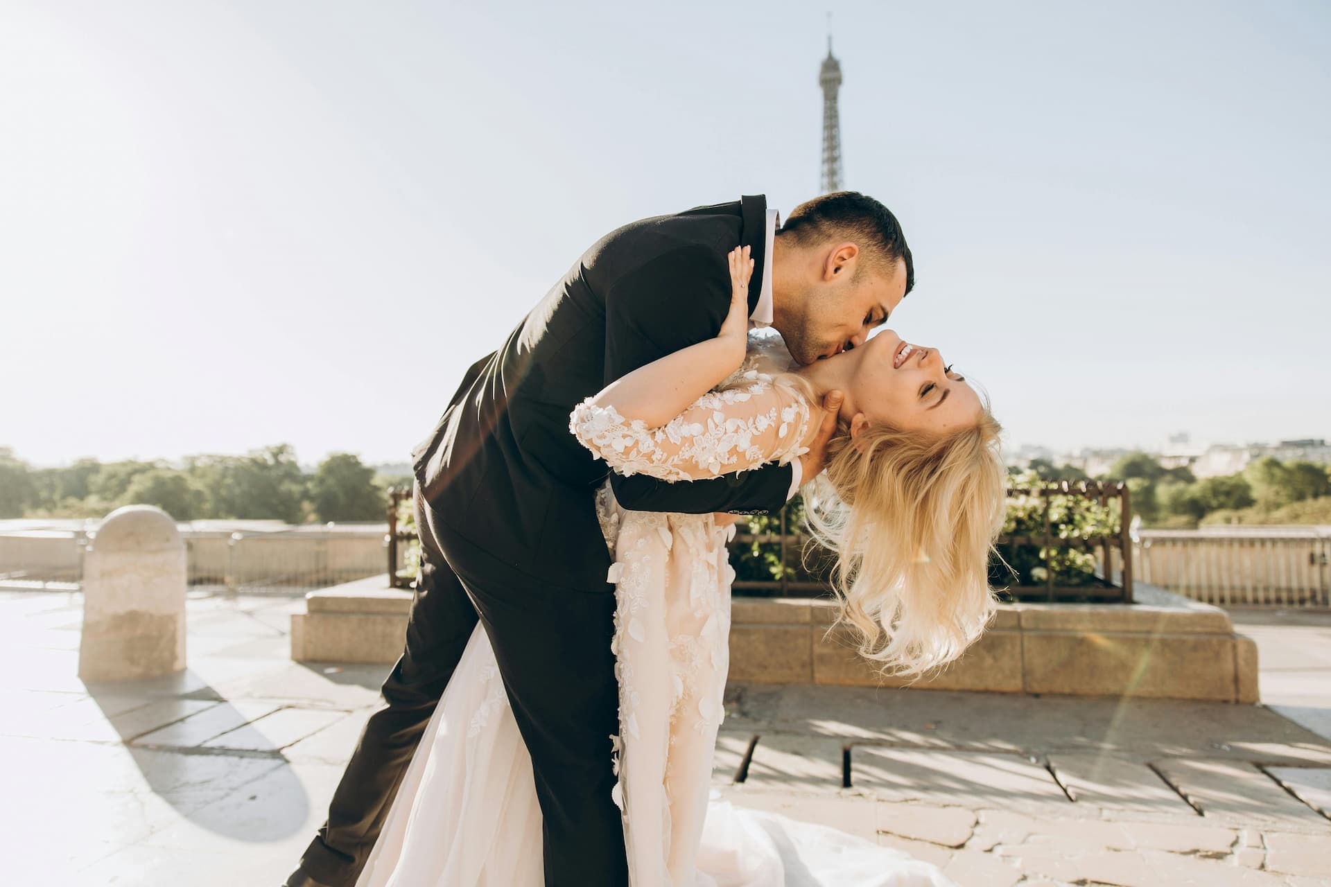 Couple lors de leur mariage
